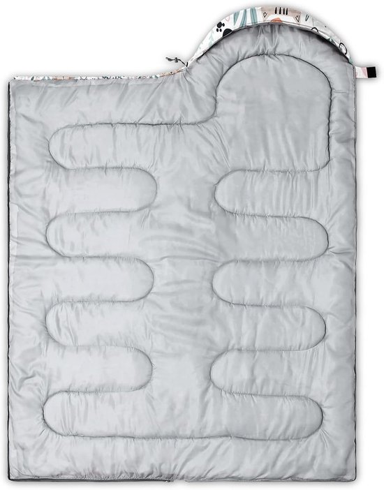 Slaapzak - Kampeerzak - Kamperen en Hiken - Waterdicht en Ademend - 80 x 230 cm - Kat-E — afbeelding 4