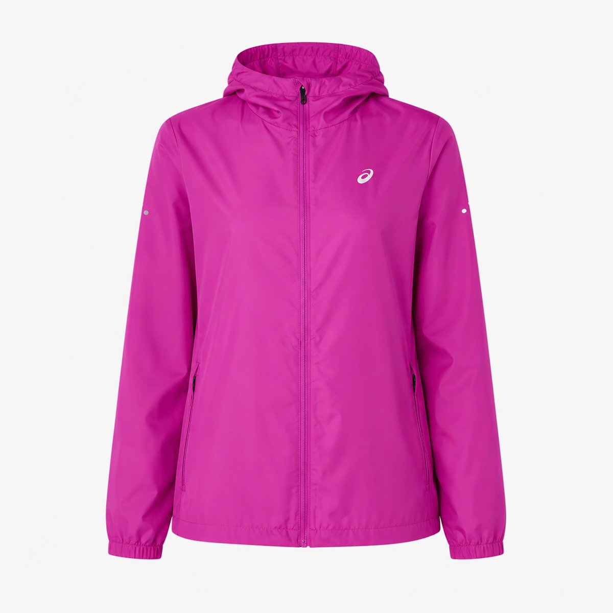 ASICS Sport Run Hood Jacket Hardloopjack – Bold Magenta Paarsroze Running Training