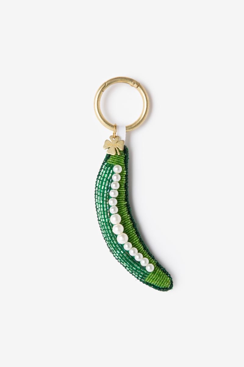 Sissy-Boy - Groene sperzieboon bag charm