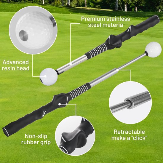 Golf swing trainer - 5-in-1 - gripcorrectie - rechtshandig van GOLF — afbeelding 4