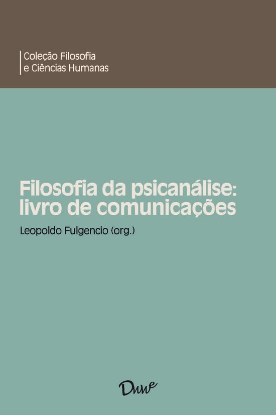 Coleção Filosofia e Ciências Humanas - Filosofia da Psica ... - cover