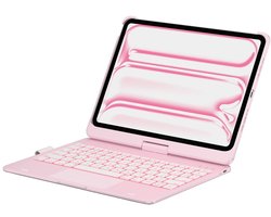 Typecase Flexbook Touch Case Met Toetsenbord Voor Ipad Pro 11'' 2024 2025 Roze