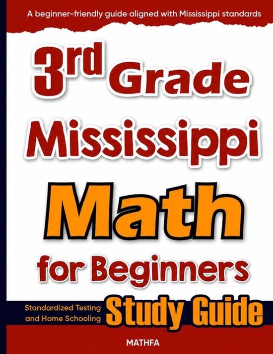 3rd Grade Mississippi Math for Beginners - cover