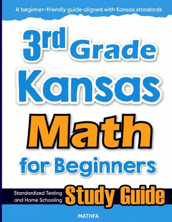 3rd Grade Kansas Math for Beginners - cover