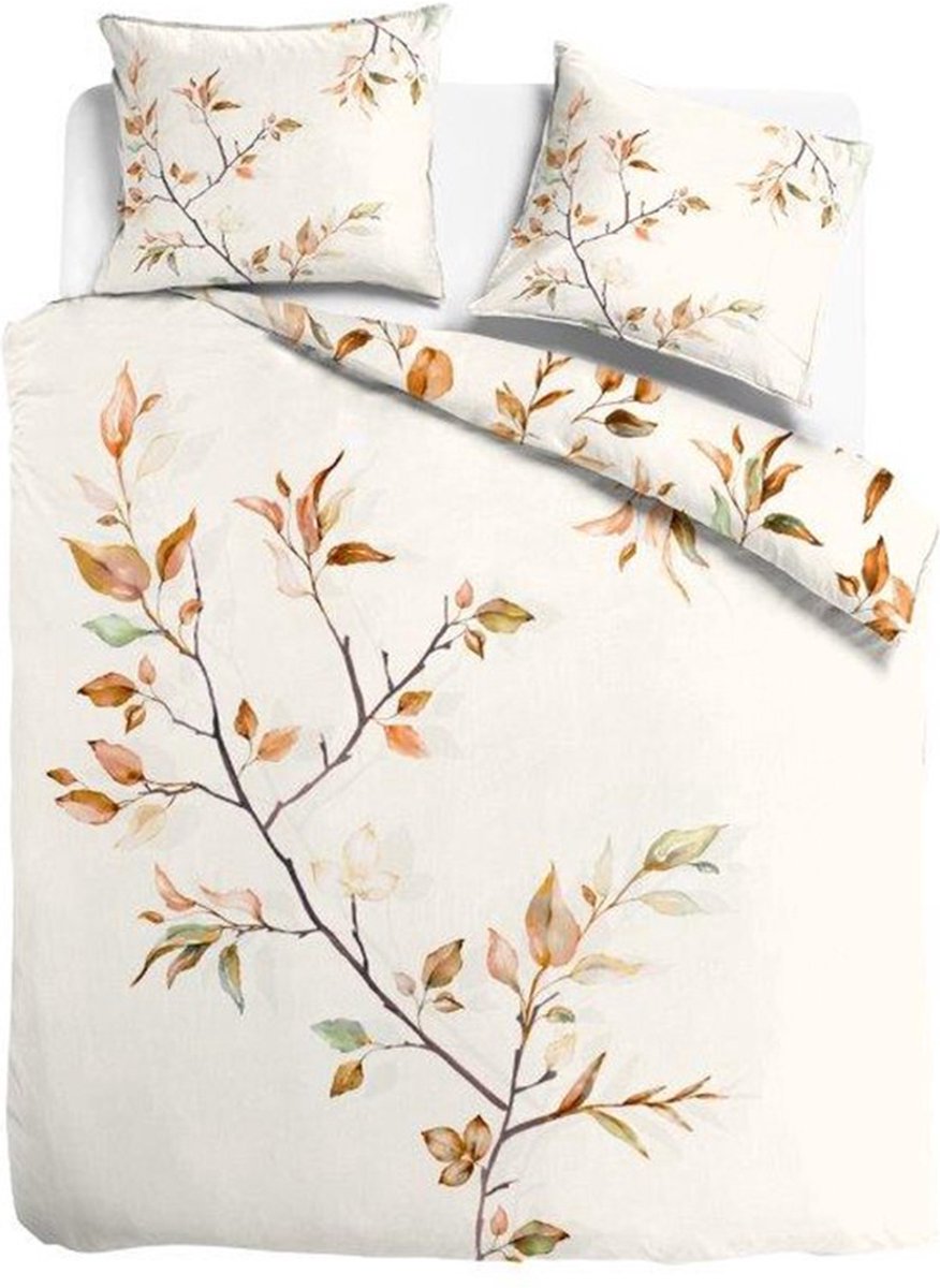 Venice Collection - Dekbedovertrek - Katoen Satijn - Abbey - Wit - 260x200/220 cm - Lits Jumeaux XL