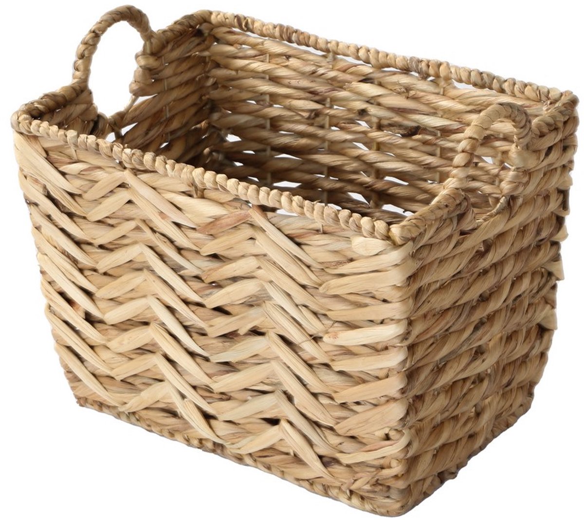 CALICOSY - Hoge mand van waterhyacint - H30 cm