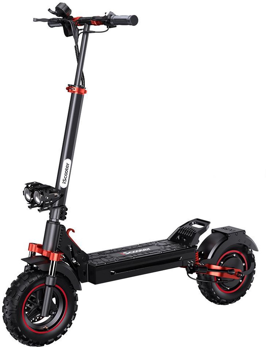 iScooter iX5S Elektrische scooter - 11inch - 60km actieradius - 1000W motor - zwart