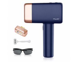 MLAY® IPL Ontharingsapparaat met Ice Cooling Technologie – Laser Ontharing Thuis - 96.39% haarreductie binnen 4 tot 8 weken – 500.000 Flitsen – Huidsensor – 3 Verschillende opzetstukken – Voor Dames & Heren