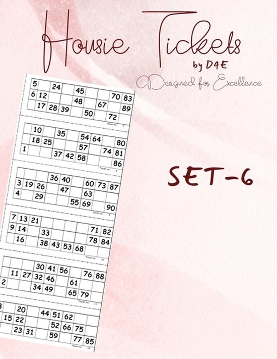 Housie Tickets- Housie Tickets - cover