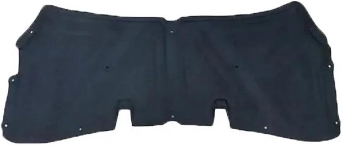 Motor Isolatie Katoen - Geluiddichte Kap - Verbeter Rijcomfort - Hittebestendig Materiaal - 1 kg - Zwart
