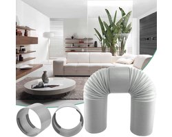 Air conditioner - airconditioner slanghoes - aansluiting afvoerslang airco - afvoerslang adapter - koppelstuk mobiele airco 150mm en 130 mm - 2stuks - Koppelstuk Mobiele Airco Afvoerslang - Airconditioning afvoerslangadapter