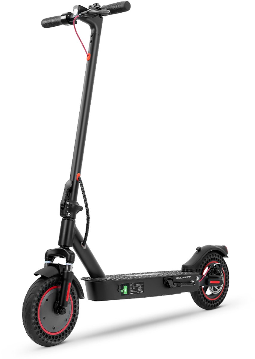 iScooter i9Max Elektrische scooter - 10inch - 40km actieradius - 500W motor - zwart