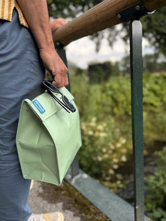 Retulp Fridgebag - Lunchtas - Koeltas - Koeltasje klein - Gemaakt van koelkast - Groen - 9 liter - 2 Stuks van Retulp — afbeelding 2