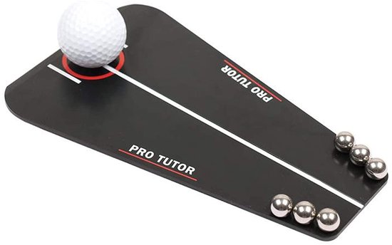 Dailygoods- Golfputtingtrainer Stevig - Golfoefenapparaat - Trainingshulpmiddel Binnen/Buiten - Compact Formaat - Hoogwaardig Kunststof - 13 x 6,5 x 22 cm - Golftrainer van Dailygoods — afbeelding 5