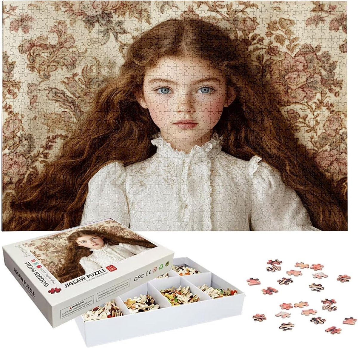 Gepersonaliseerde Puzzel - Foto Puzzel - Herinneringen Bewaren - Uniek Houten Object - 75x50cm - Meerkleurig