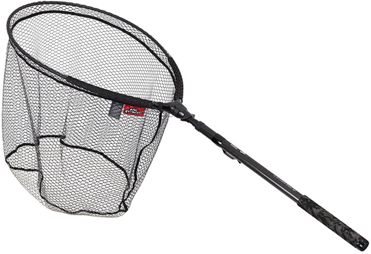 Fox Rage Street Fighter 2.40m Carbon Net – Compact Roofvis Schepnet voor Streetfishing
