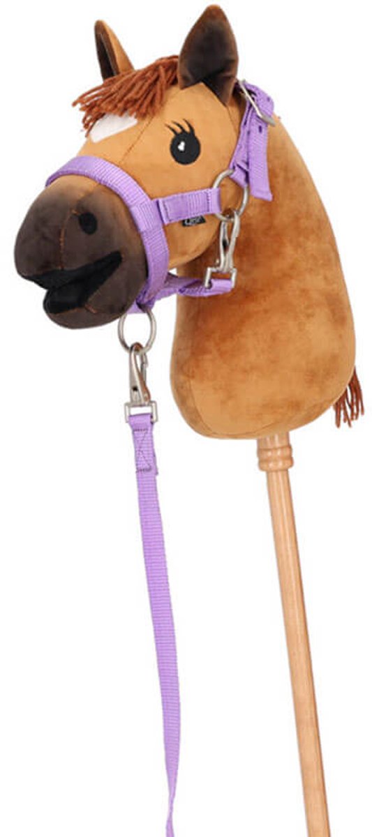QHP - Halsterset Hobby Horse - Lila - LET OP! BETREFT ALLEEN HET HALSTER — afbeelding 4