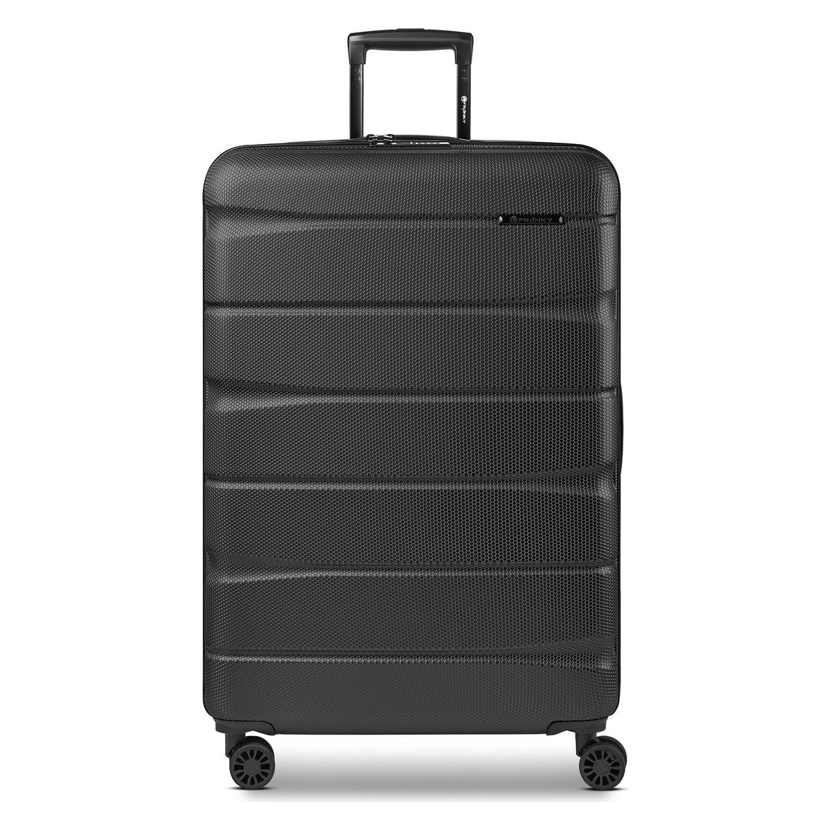 Franky Munich 4.0 4 wielen Trolley L 76 cm met uitbreidingsplooi - Harde bagage - TSA slot - black dull