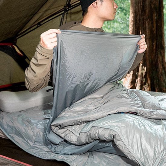 Thuys - Slaapzakvoering Katoen 210x80cm - Lichtgewicht - Hygiënisch en Compact - voor Kamperen - Hotels en Backpacken van Thuys — afbeelding 5