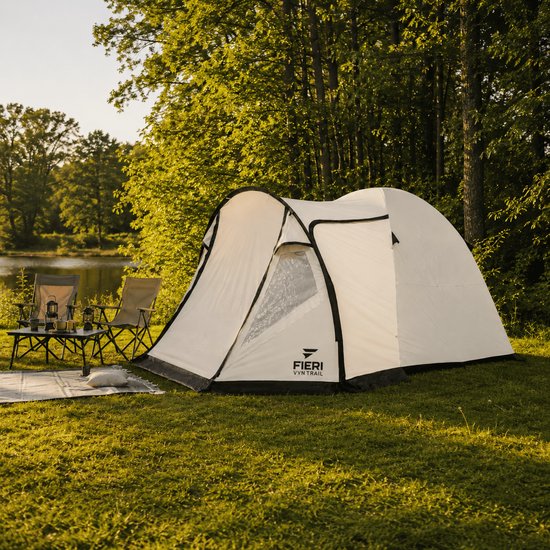 Fieri VYN Trail Koepeltent - 4 Persoons Tent - Ruim & waterdicht — afbeelding 4