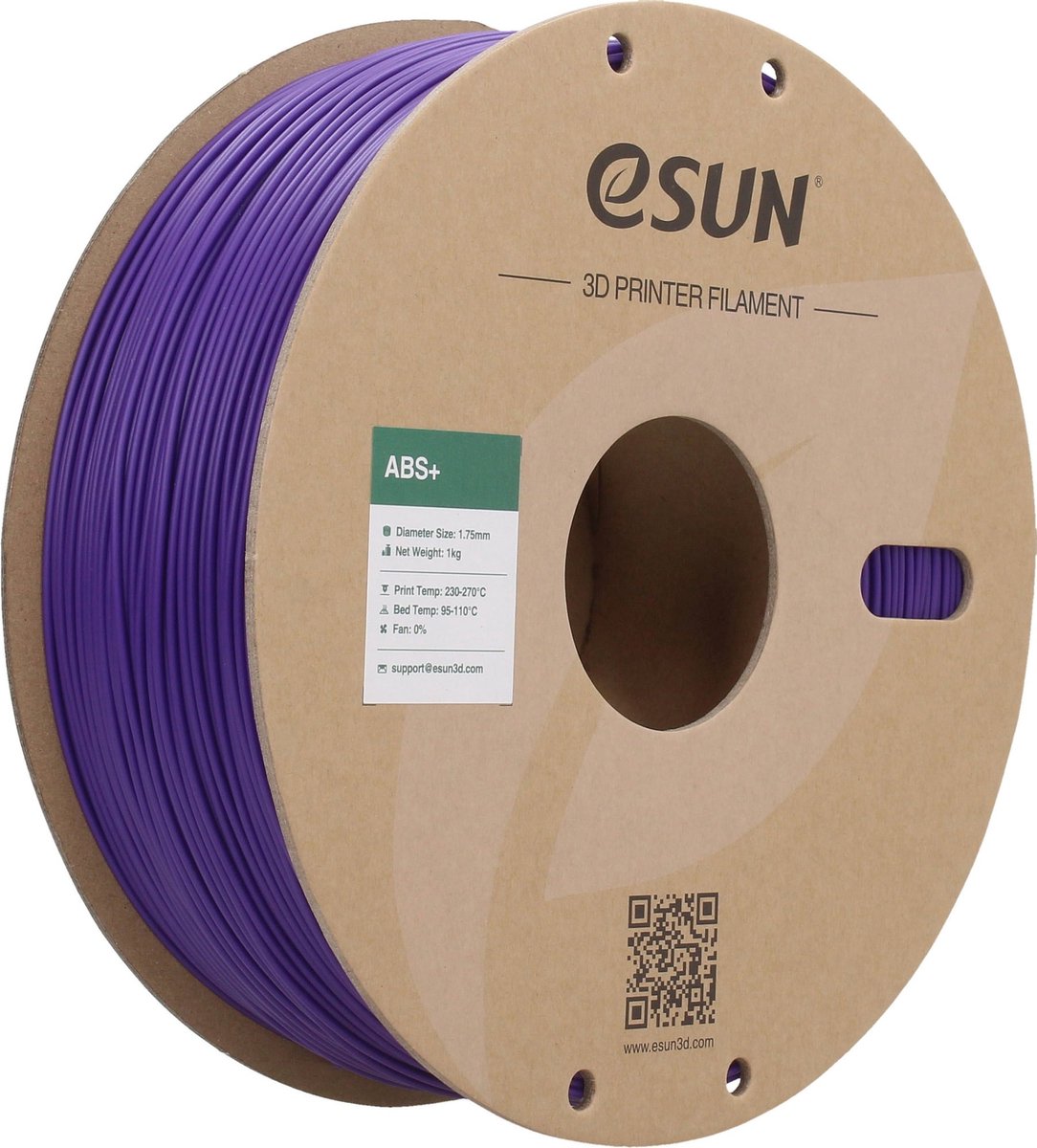 eSun ABS+ 1kg Purple - 1.75mm - 3D printer filament