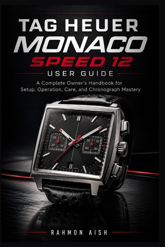TAG Heuer Monaco Speed 12 User Guide - cover