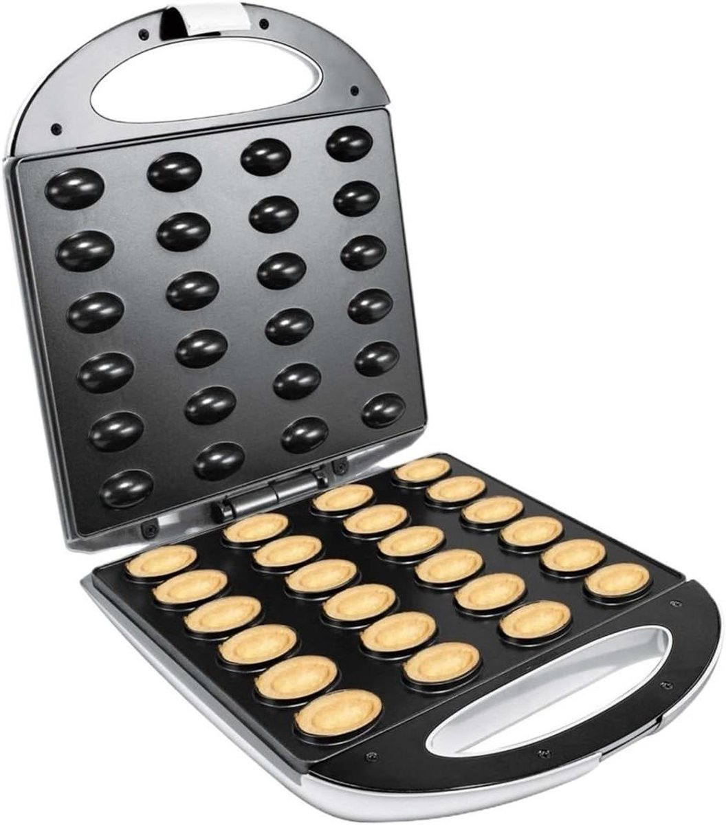 Elektrische Cake Maker - Noten Sandwich Maker - Ontbijt Bereiden - Automatische Kookmodus - 24 Gaten - One Color
