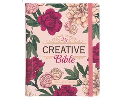 KJV Holy Bible, My Creative Bible, Faux Leather Hardcover - Ribbon Marker, King James Version, Pink Printed Floral