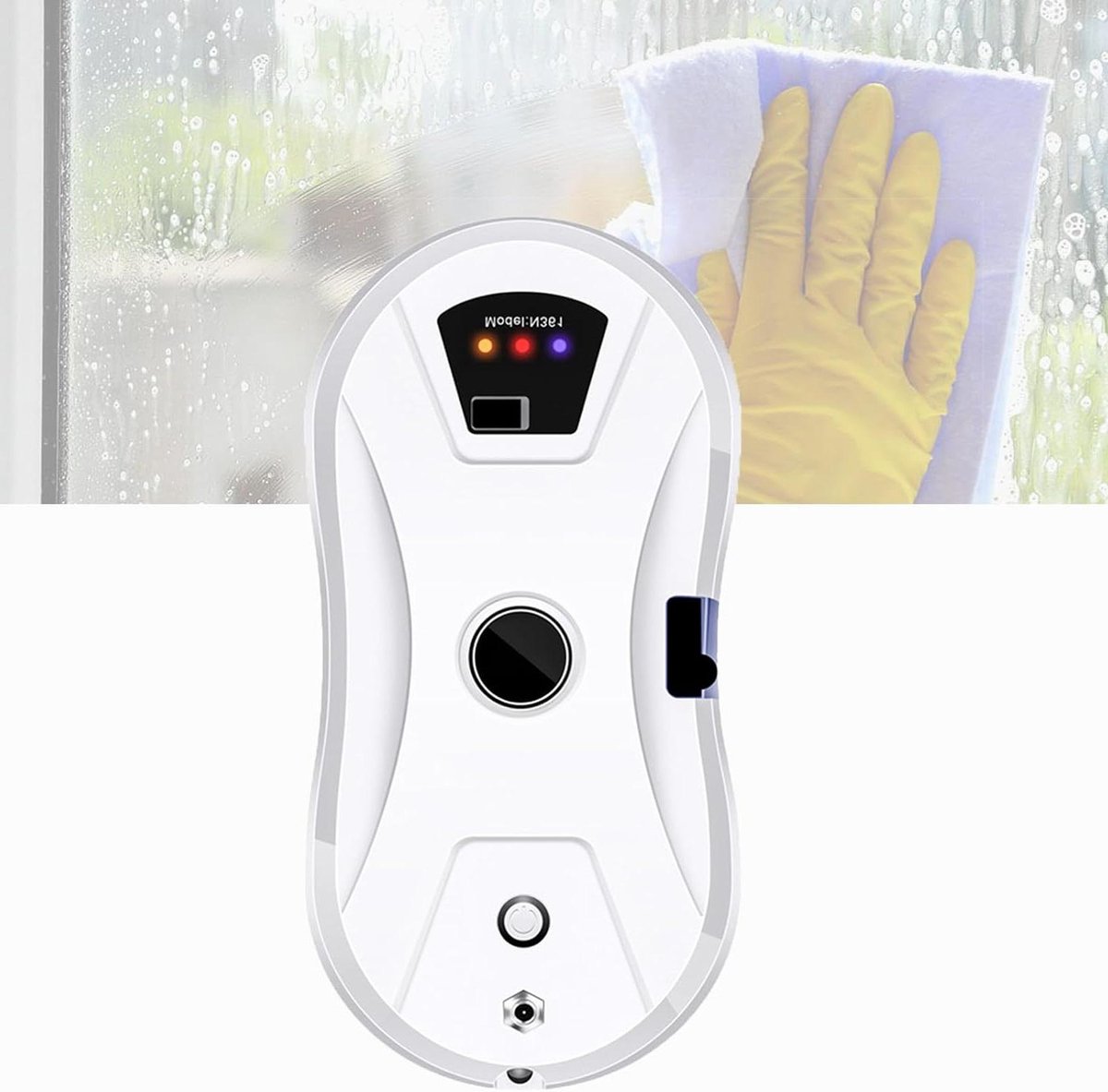Raamreiniger Robot - Automatische Glazenwasser - Ramen Schoonmaken - Automatische Waternevel - 30ml Tank - Wit