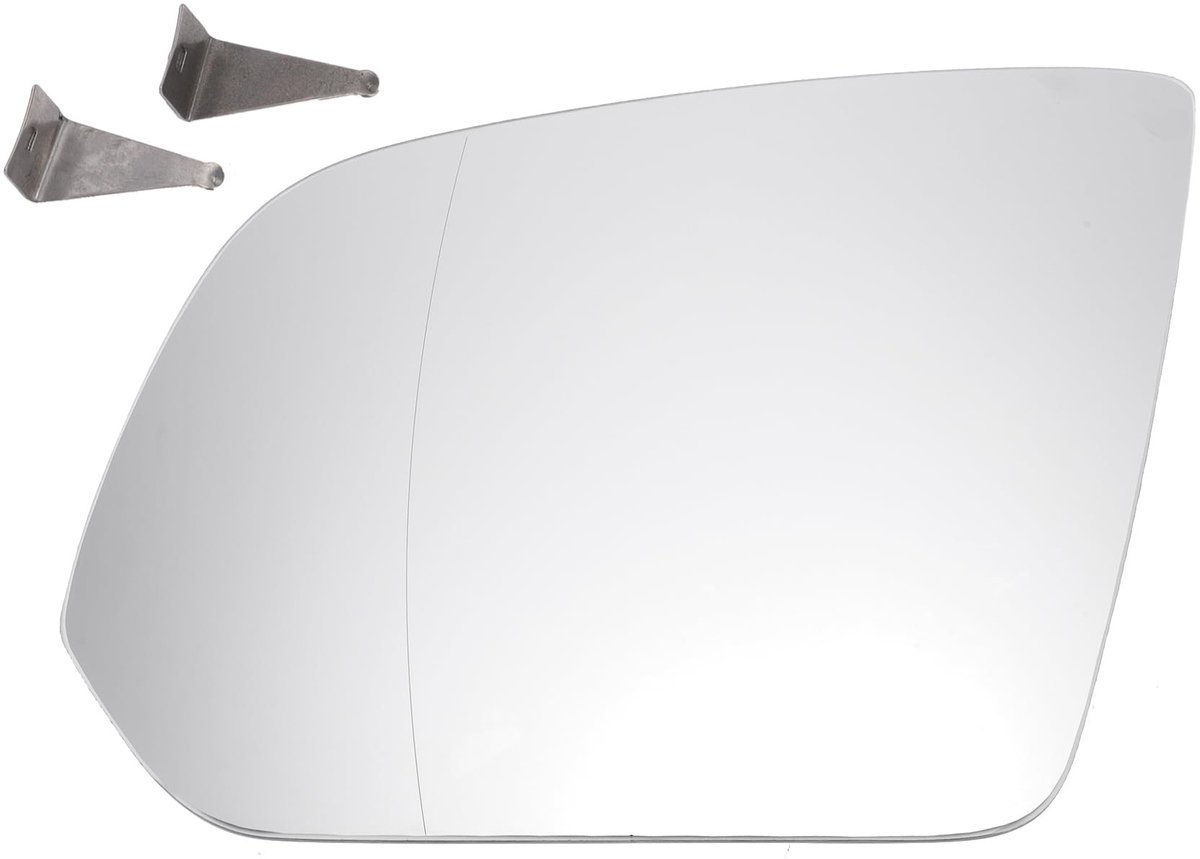 Dailygoods - Achteruitkijkspiegel - Vervangingsglas - Asferisch - Wit - Verwarmd - Geschikt voor Mercedes W447 - 2016-2019