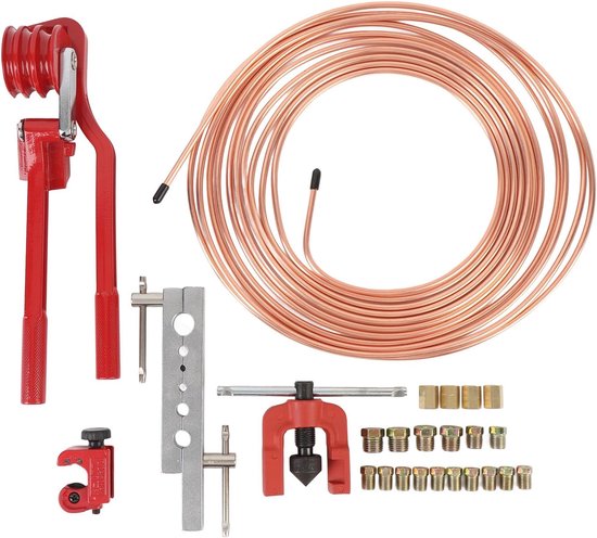 Remleiding Reparatiekit - Leiding Gereedschap - Auto Onderhoud - Professioneel Affakkelgereedschap - 3/16 Inch - Metaal — afbeelding 4