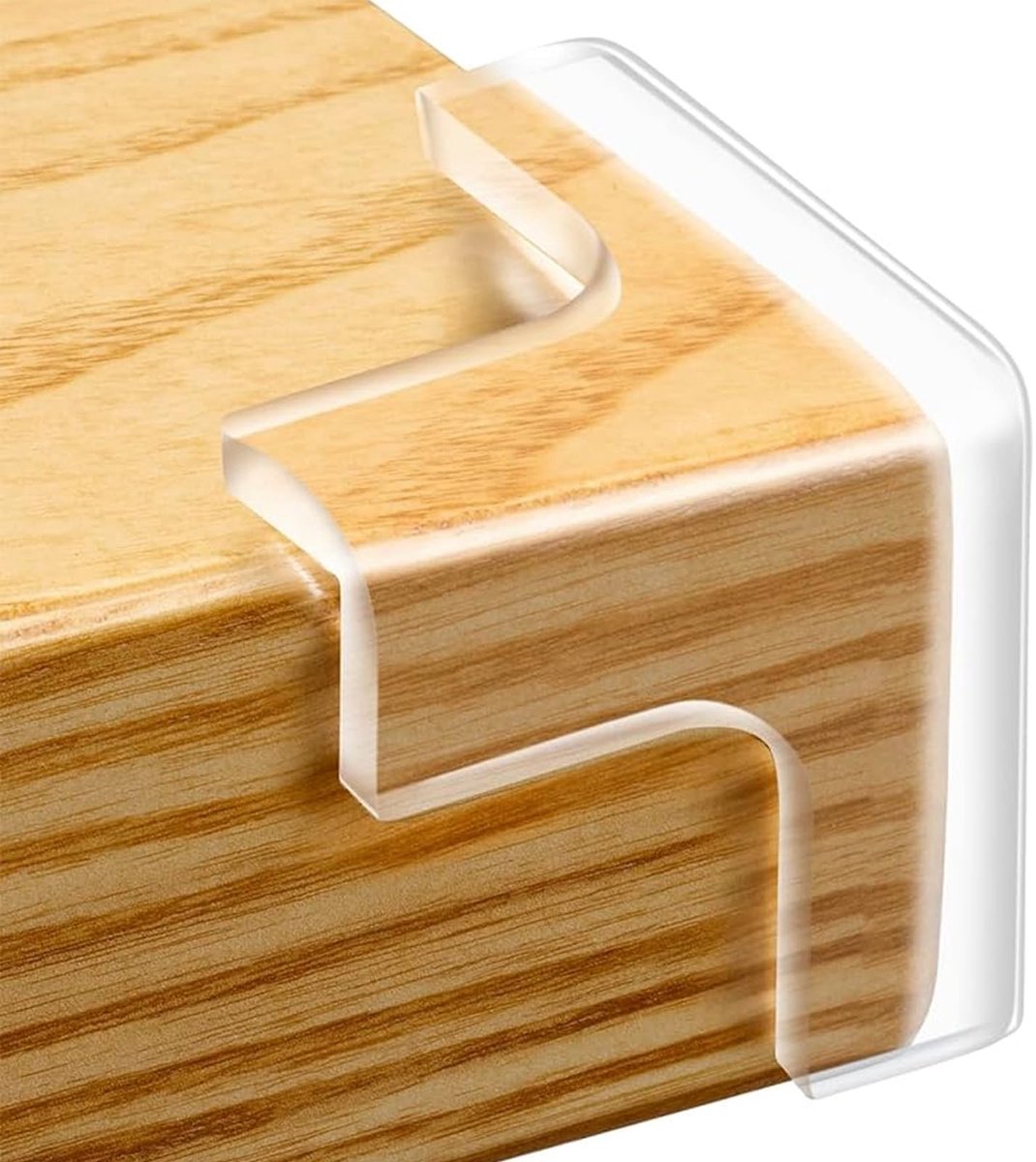 Dailygoods- Hoekbeschermers Veiligheid - 20 Stuks - Transparante Tafelmeubelrandbeschermers - Dikke Hoekbeschermers - Sterke Hechting - Voor Baby en Kinderen - Tafelrandbeschermers
