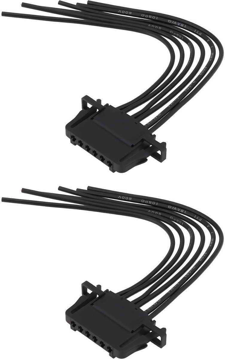 Dailygoods - 6-Pin Connector Reparatie Harnas voor Auto
