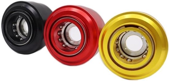 Stuurwiel Adapter - Quick Release - Sim Racing - Hoge Stabiliteit Aluminium - 10 x 9 x 9 cm - rood — afbeelding 5