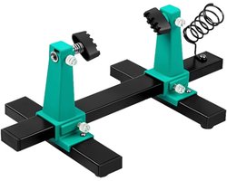 Circuit Board Holder - PCB Fixture Stand - Elektronica Reparatie - 360 Graden Rotatie - 200MM Klembereik - Zwart