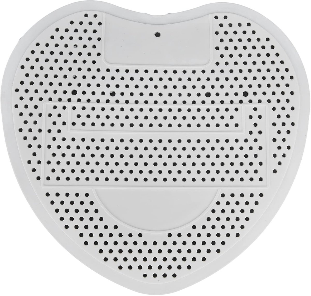 Dailygoods- Urinoirzeef Morsvrij - Urinoirdeodorant - Urinoirmat - Kunststof - 19x17x0,5 cm - Eenvoudig schoon te maken