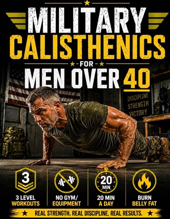 Military Calisthenics for Men Over 40 - cover
