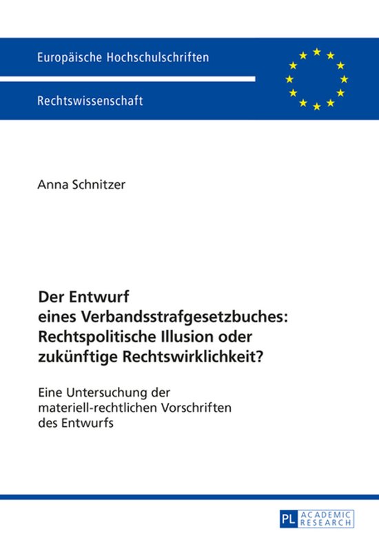 Europaeische Hochschulschriften Recht 5829 - Der Entwurf ein ... - cover