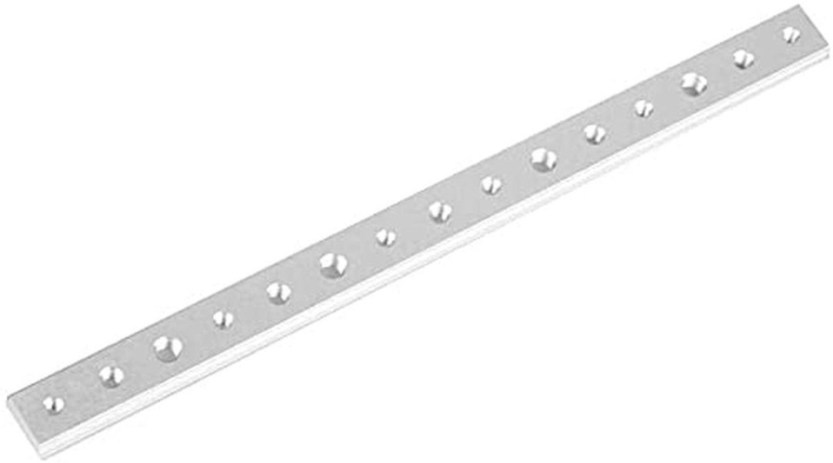 Dailygoods - Aluminium T-Slot Mijter Track Jig voor Houtbewerking (300mm, 2 stuks)