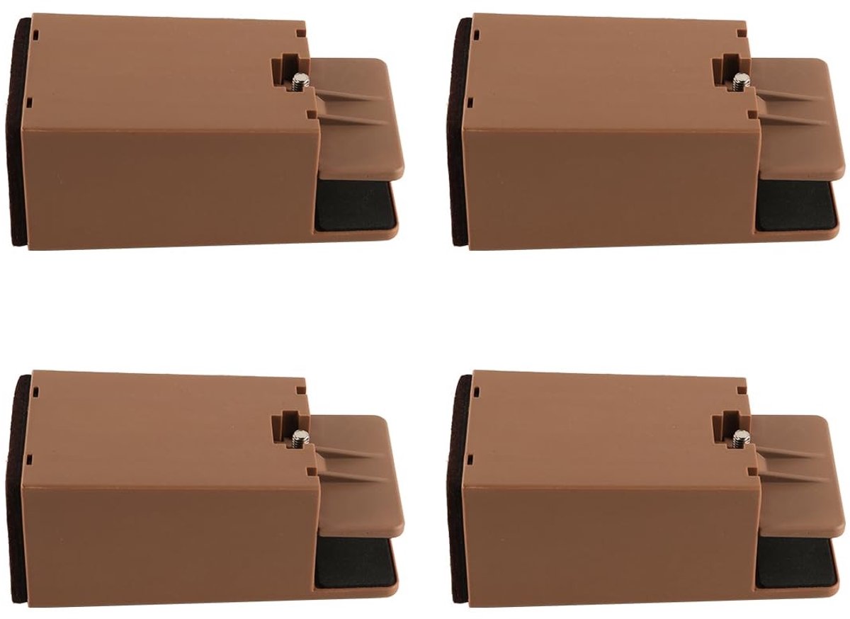 Dailygoods - Set van 4 Verstelbare Meubelverhogers voor Diverse Meubels