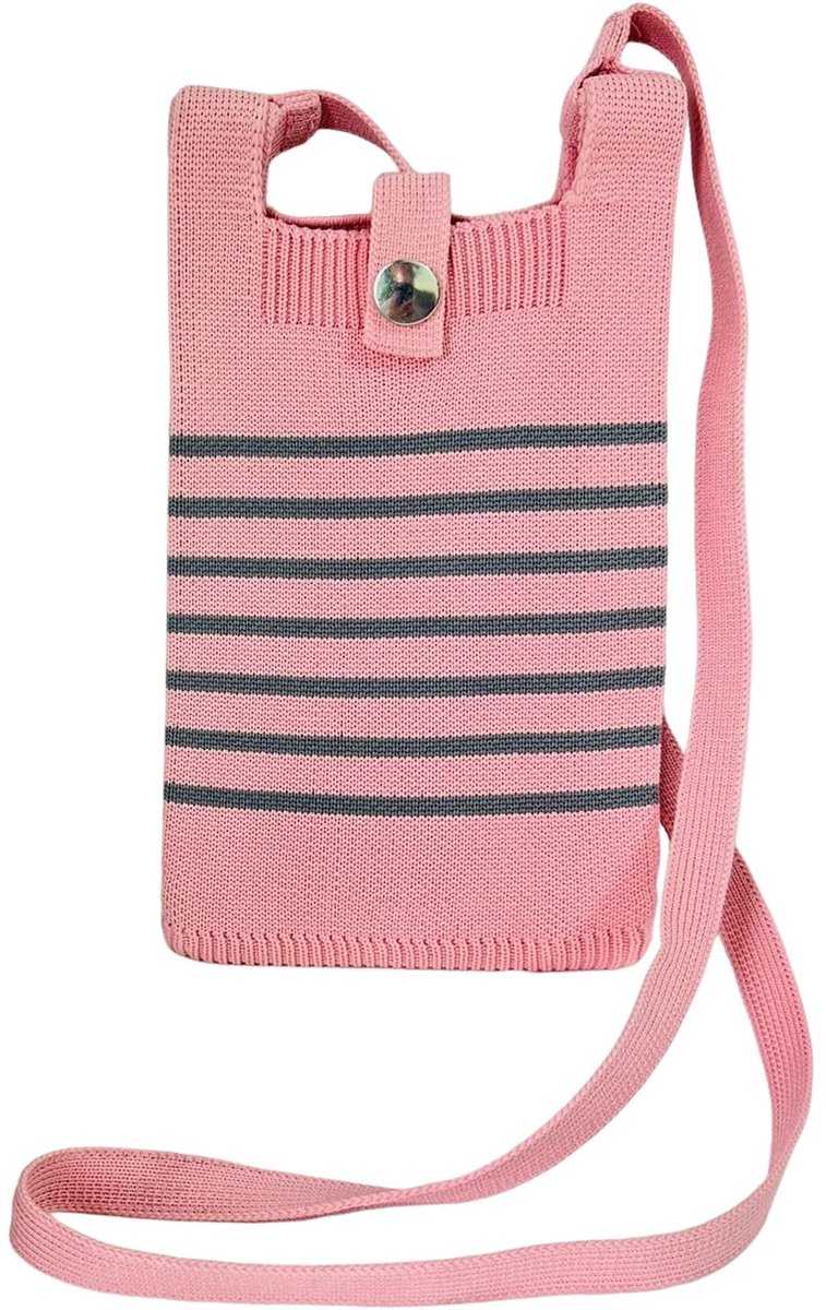 Dailygoods- Crossbody Tas - Mini Telefoontas - Schoudertas - Handtas - Polyester - Afmetingen 18 x 12 x 4 cm