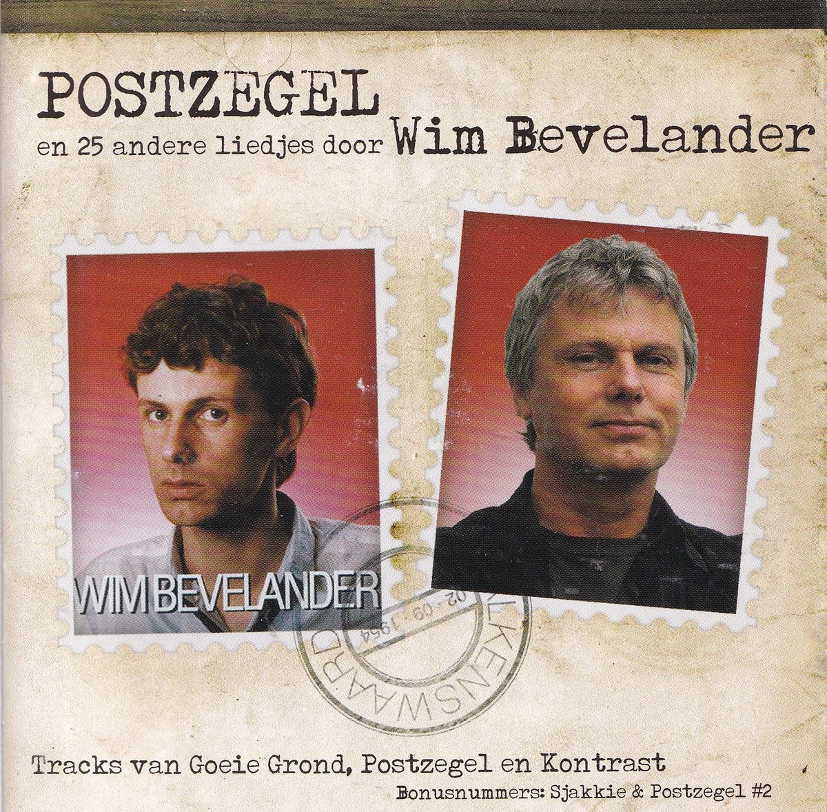 Postzegel - Wim Bevelander