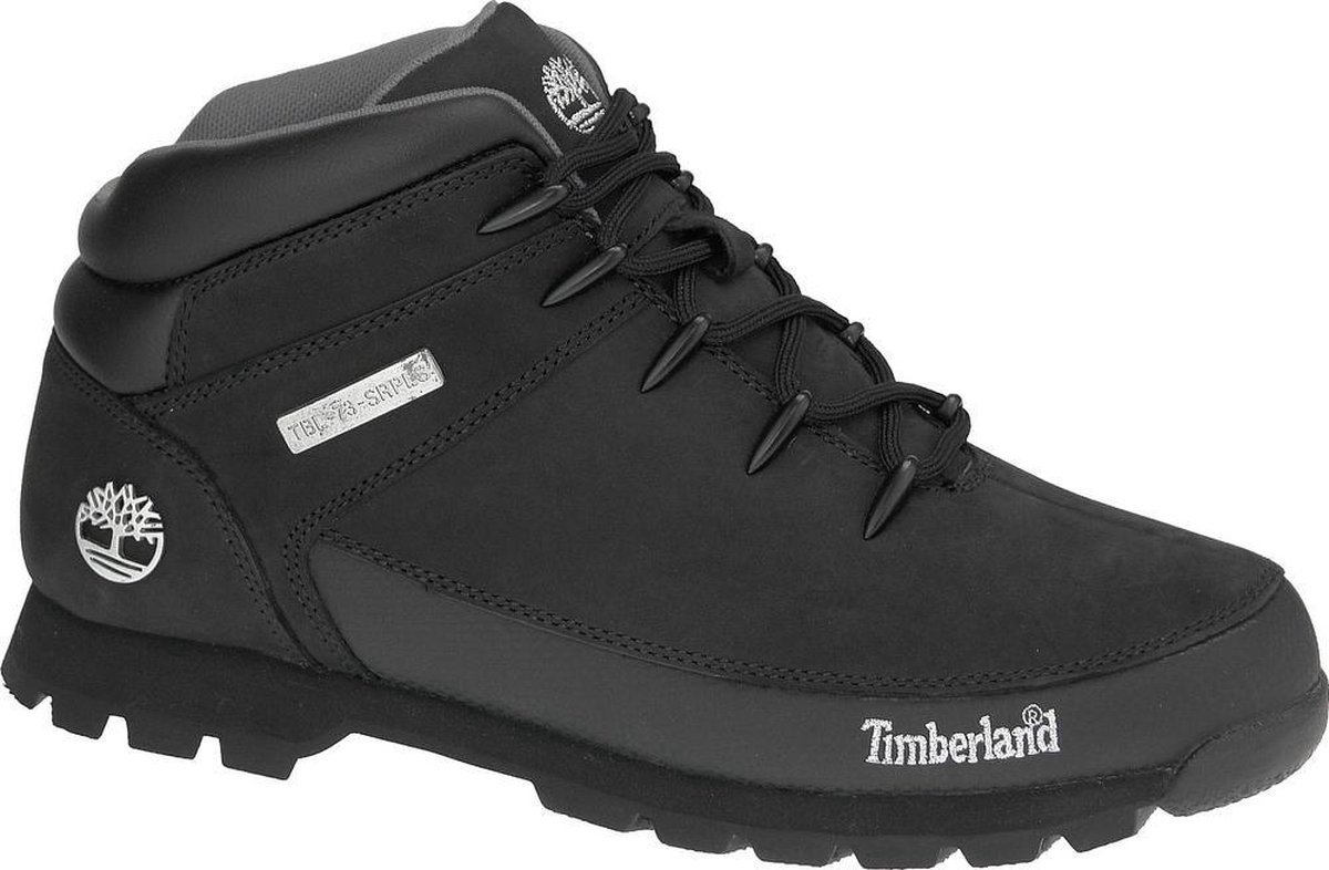 Timberland Euro Sprint Hiker Nubuck Wandelschoenen Zwart
