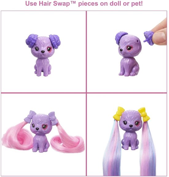 Barbie Color Reveal Cupcake Hair Change - Verrassingspop met 25 Accessoires van Barbie — afbeelding 3