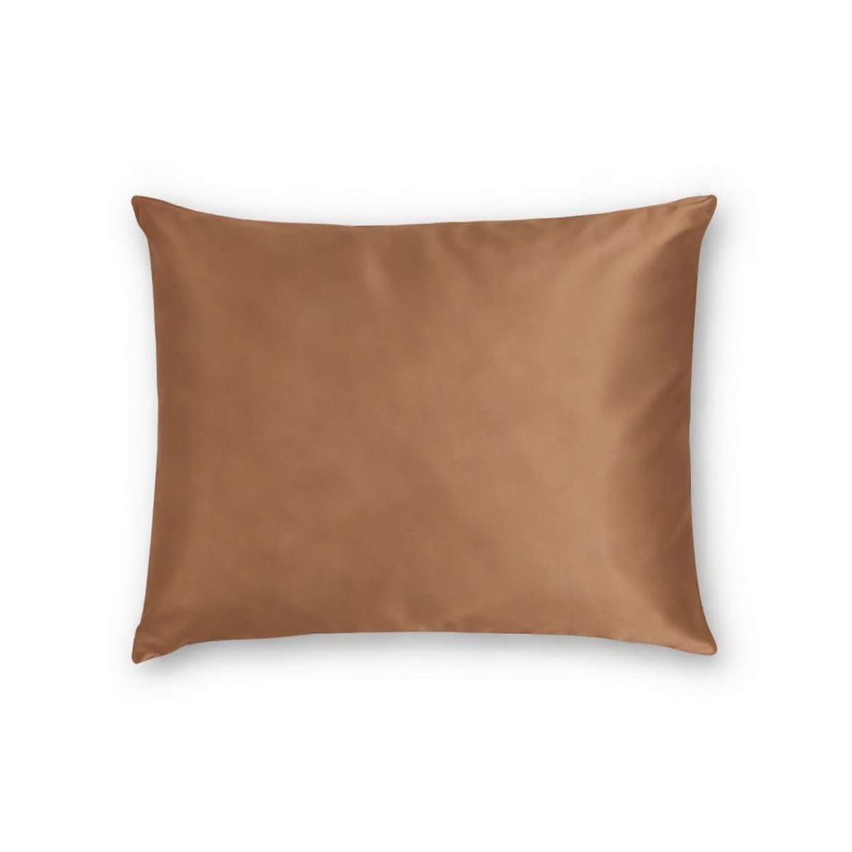 Zijden Kussensloop Amber Silk - 22MM - Silk Heaven - 50x70cm / Ritssluiting
