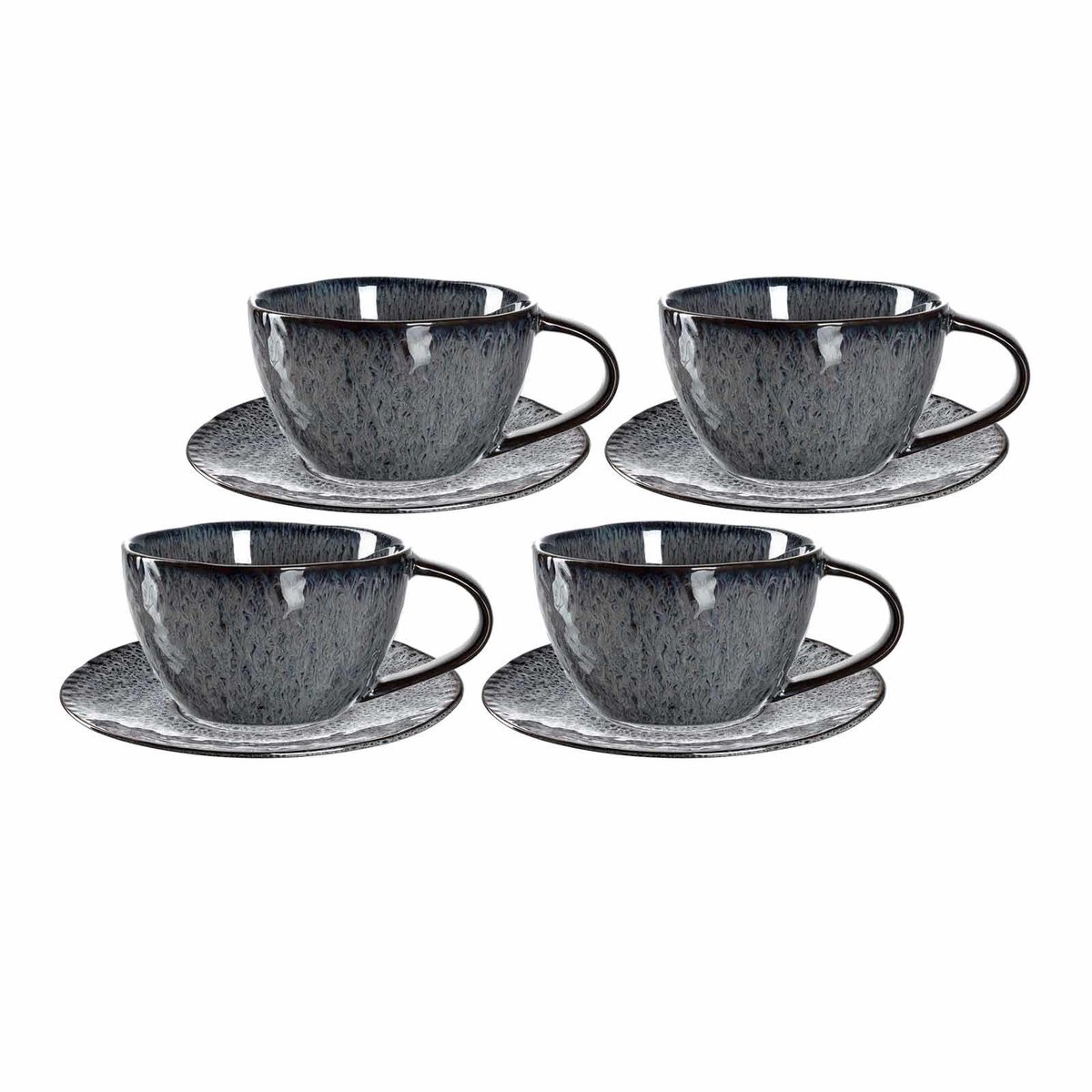 Cappuccinotassen Matera 180 ml Set van 4