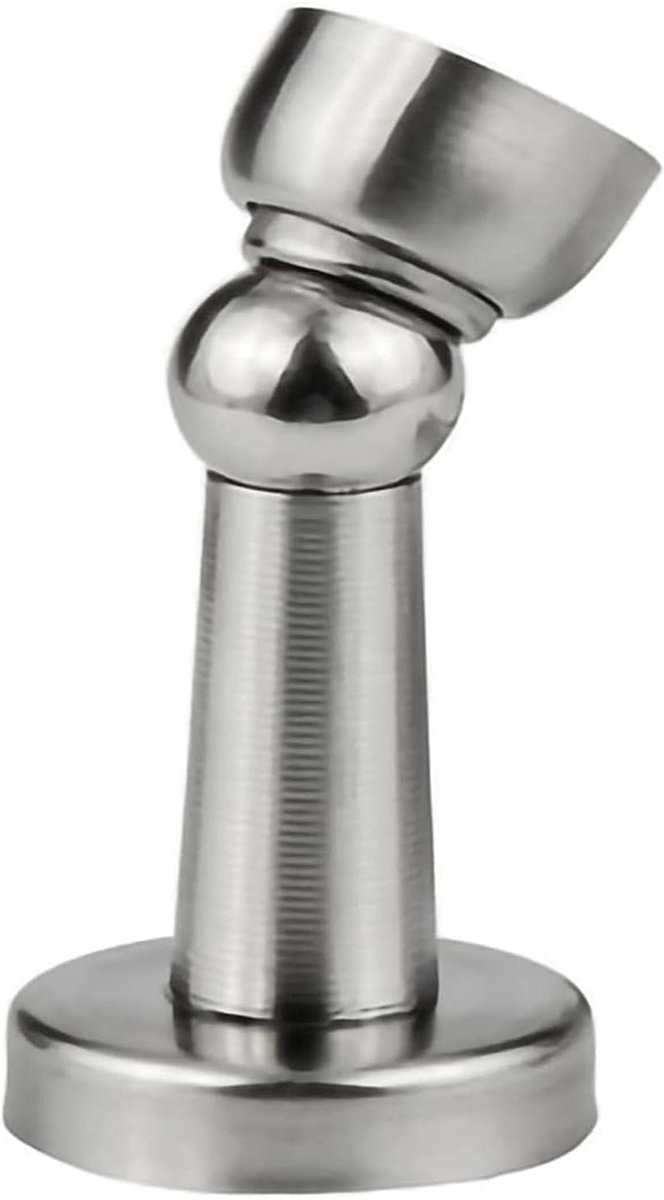 Deurstopper - Magnetische Vanger - Deuren Open Houden - Roestvrij Staal - 10mm - Zilver
