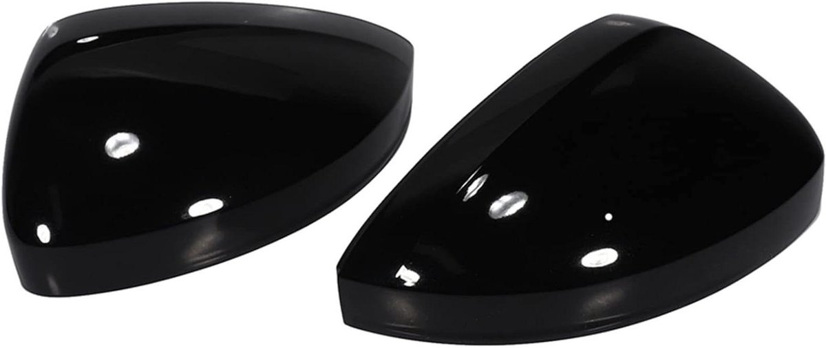 Spiegelkap Set - Afdekking Links Rechts - Auto Beschermen - Duurzaam ABS Materiaal - 2 Stuks - Zwart