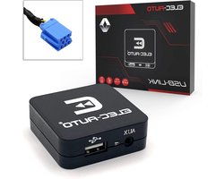 Auto Muziek Adapter - USB Aux - Muziek Afspelen - Plug and Play - 16GB Compatibel - Zwart