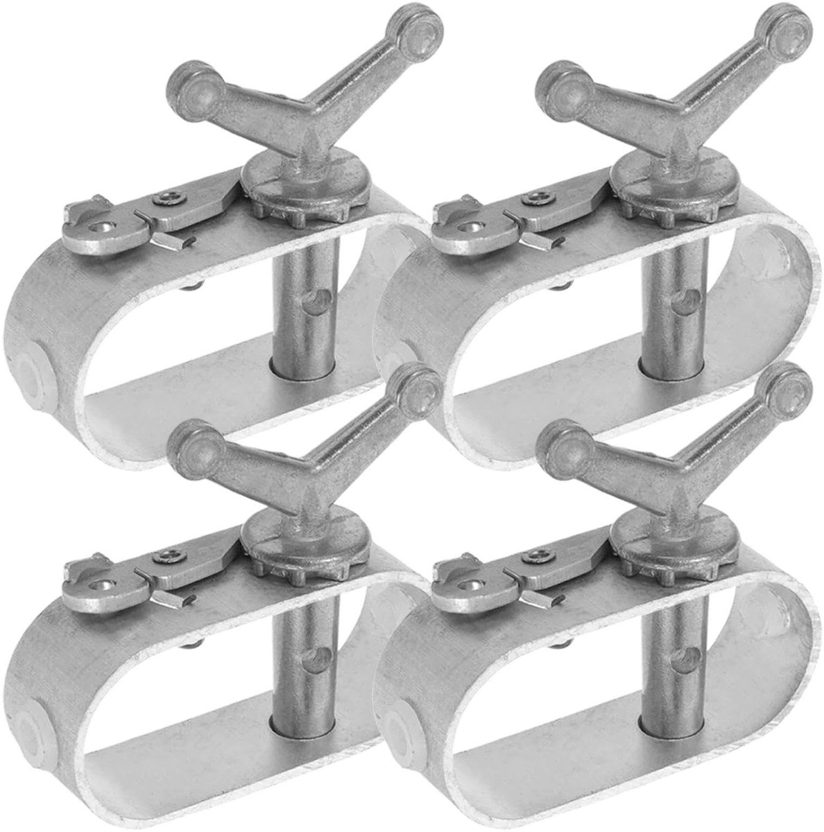 Dailygoods- Spansluiting 4 Stuks - Kabelspanner - Hoekspanner - Kistsluiting - RVS - Roestbestendig - Hekspanner